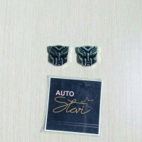 Jual Emblem Transformers Autobots Kecil Warna Chrome Murah
