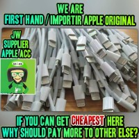 Jual Lightning Kabel Data Iphone 5 5s 6 6s 6+ Original Gojek OK Murah
