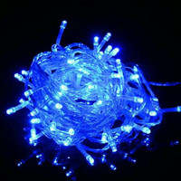 Jual lampu led waterproof dekorasi pohon natal warna biru tahan air murah Murah