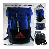 Jual Tas ADIDAS Backpack Black Blue Red Tracking / Tas Koper Cover Murah
