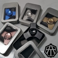 Jual Premium Hand Fidget Spinner Metal 3 Side | Tiga Sisi Metalik Gyroscope Murah