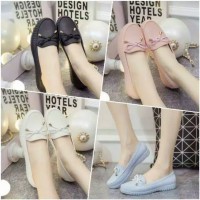 Jual JELLY SHOES RIBBON LENTUR Murah