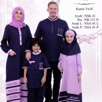 Busana Muslim Sarimbit Nibras Baru Family 41A