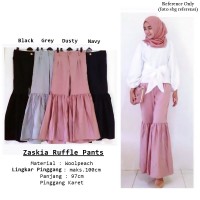 Jual Celana Celana Panjang Zaskia Ruffle Pants Murah Murah