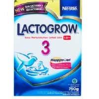 Jual LACTOGROW 3 Plain Box 750gr Murah