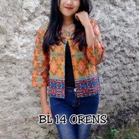 Jual BLAZER KERJA BATIK MURAH CANTIK GROSIR JAS BOLERO GARDIGAN Murah