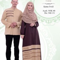 Busana Muslim Sarimbit Nibras Couple Family 40