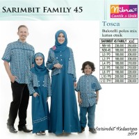 Busana Muslim Sarimbit Nibras Family 45 Tosca