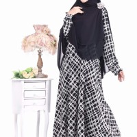 Gamis Muslimah Nibras NB 129 Hitam