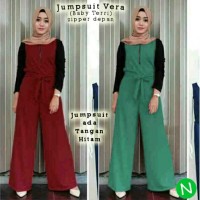 overall dress jumpsuit hijab style azahra kode753323