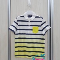 Original Marines - Kaos Polo Anak Laki-laki - Y/Blk/W (Ori)