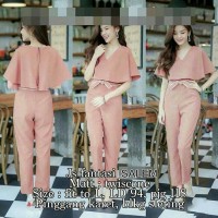 jumpsuit wanita baju dress terusan celana jumsuit jamsuit gaul korea