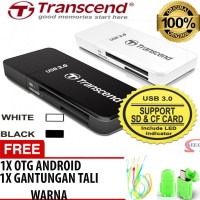 Jual Transcend RDF 5 USB 3.0 Card Reader Original-hot bonus Murah