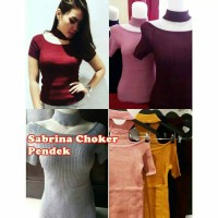 Jual GROSIR SABRINA CHOKER PENDEK Murah