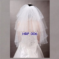 Hiasan Rambut Pengantin Bridal - Krudung Pesta Pernikahan - HRP 006