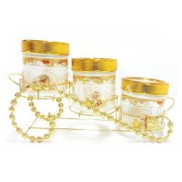 Jual Toples Kue Lebaran Kaca Set Keranjang Premium Murah