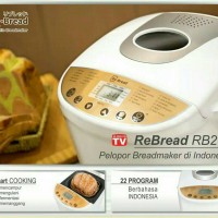 Jual RE BREAD GOLD SERI RB 250 - AUTOMATIC BREAD MAKER Murah