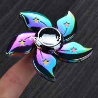 Jual Fidget Spinner Rainbow Flower Murah