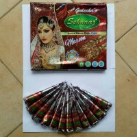 Jual HENNA GOLECHA SEHNAAZ MARON CHOCO BROWN CHILLI RED JUMBO ECER Murah