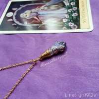 Jual Kalung Batu Point Pendant Stone Necklace Akik Raw Murah