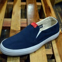 Sepatu Converse Slip On Couple Navy 36-43