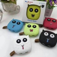 Jual POWERBANK KARAKTER BURUNG HANTU | 12000 Mah Murah