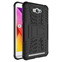 Jual Rugged Armor Casing Zenfone Max ZC550KL Sotf Case Hard Kick Stand Murah