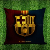 Jual bantal sofa club sepok bola barcelona bagus keren Murah