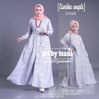 gamis dress baju muslim murah cewek katun Jepang couple ibu dan anak