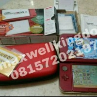 Jual New 3ds XL 2nd red Murah
