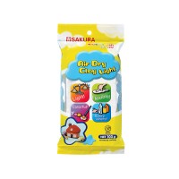Jual SAKURA Air Dry Clay Light 100 gr Murah