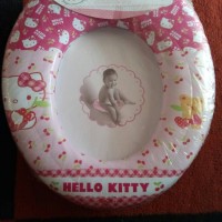 Jual potty seat/tempat pup anak/toilet anak hello kitty Murah