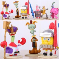 Jual Figure 6 Pcs Spongebob Squarepants Versi 1 - Hiasan Kue Murah