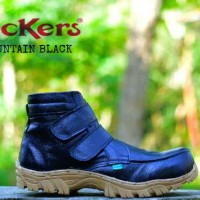 TERMURAH !!! SEPATU BOOTS PRIA KICKERS PREPET TANPA TALI SAFETY