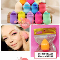 Jual HOT SALE SPONGE, SPONS BEAUTY BLENDER EGG - VOV - BUSA MAKE UP MODEL T Murah