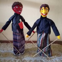 Jual Wayang Golek Si Cepot Dan Dewala Murah