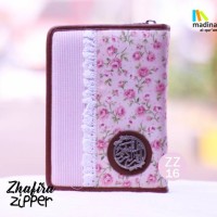 Jual Al Quran / Alquran Rainbow Pelangi Madina Zhafira Zipper A6 Murah
