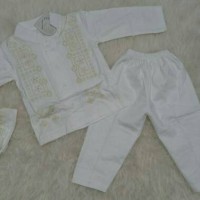 Koko bayi / koko newborn / baju koko anak / koko putih