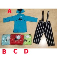 Jual HOT LIST Baju Koko Bayi Suspender - Lapetite Vos Keren terbaru murah Murah