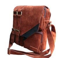 Jual Tas slempang kerja kasual suede pria Raffertha Varen Metropolis Murah