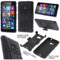 Microsoft Lumia 640 XL 640XL RUGGED Armor Case Casing Kesing Sarung