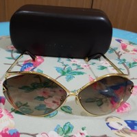KACAMATA LOUIS VUITTON LAUREL BROWN GLITTER ORIGINAL