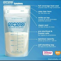 Jual MOMO Breastmilk Storage Bags - Kantong (Kantung) Plastik ASI Momo ASIP Murah