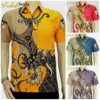 Jual Model Baju Kemeja Batik Modern Pria || Assikah Batik Murah