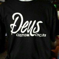 kaos oblong tshirt t shirt deus hitam distro keren