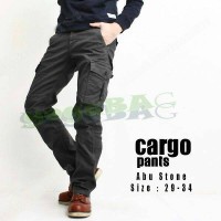 Jual Celana Panjang PDL Polos Slim Fit / Celana Gunung Pria / Celana Cargo Murah