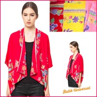 Jual ATASAN BATIK WANITA. BLOUSE BATIK WANITA. BATIK KERJA- BOLERO BOL008 Murah