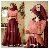 busana muslim gamis maxi dress stelan abaya baju pesta blouse syari