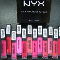 135rb LIPSTIK NYX JUICY PINK ISI 12 PCS
