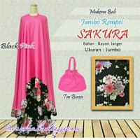 Jual mukena bali sakura jumbo Murah